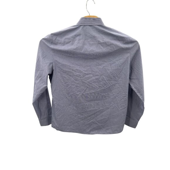 UNTUCKit Button Down Dress Shirt Large Men's Long Sleeve Blue - Picture 3 of 5